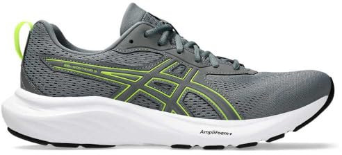 Asics Gel-Contend 9, Sneaker Hombre, Steel Grey Safety Yellow, 45 EU