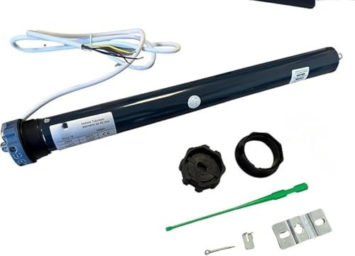 Motore per tapparella elettrica 40 kg - 20 Nm Silenzioso Automazione Tapparella Avvolgibile Motore completo di accessori e istruzioni