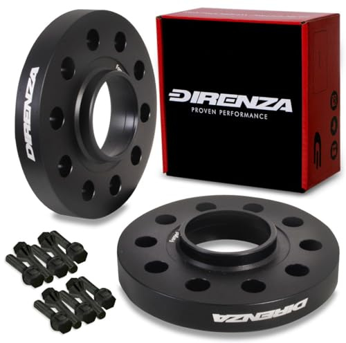 Direnza 20mm Hubcentric Wheel Spacers | 5x120 | M14x1.5 | 65.1mm | Supplied as Pair | Compatible With VW Volkswagen Transporter T5 / T6 / T7 | Amarok Lightweight Anti-rust Hub-Centric Spacer