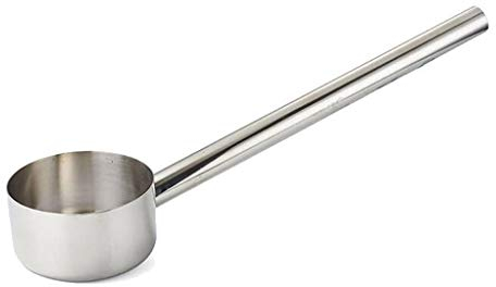 Cucharón de Sopa Acero inoxidable grande que sirve Cucharón 19.29 manija extendida de grado comercial Cucharón Inicio Cocina Jardín pala de agua Cazo para Sopa Cazo de Cocina