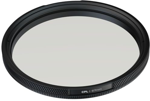 LEE Elements Filtre polarisant circulaire pour objectifs d'appareil photo reflex numérique et sans miroir 67 mm