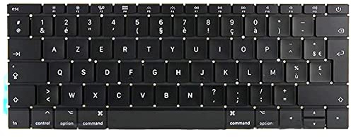OLVINS Tastiera FR layout francese per MacBook Pro 13 pollici A1708 FR tastiera fine 2016 metà 2017