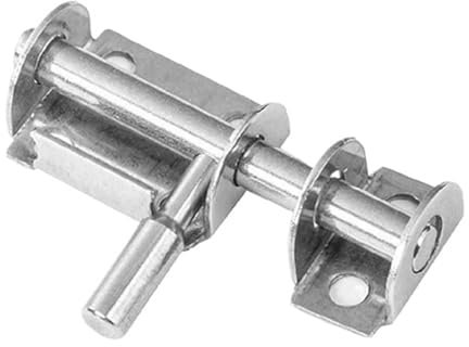 QAUUCP TüRriegel 1PC Riegel Holz Tür Riegel Edelstahl Schloss Haspe Schiebe Bolzen Sicherheit DoorHardware Zubehör for Hause Tor Sicherheit Schlösser