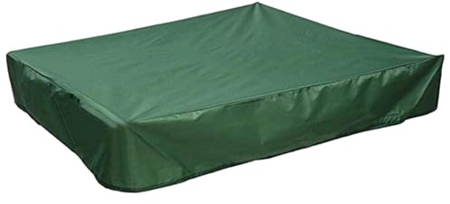 Copertura per sabbiera, copertura per sabbiera in tessuto Oxford 47x47 antipolvere e antivento impermeabile con coulisse per protezione esterna |.Scatola di sabbia