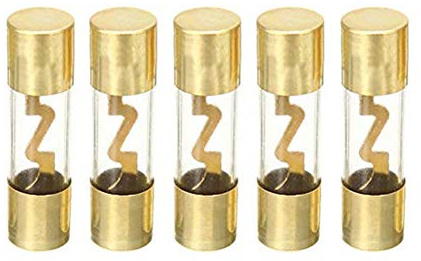 Kfz Sicherungshalter Autosicherungen Glas Sicherungen Mini Klinge Sicherungen Inline-Sicherungshalter Circuit Breaker 40A,One Size