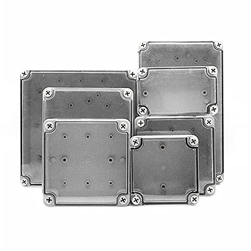 Abzweigkasten, 1 stücke Große wasserdichte Kunststoffbox, 200 * 150 * 100mm Transparente Abdeckung Elektronische Anschlussgehäuse 200 * 200 * 130mm IP67 Projektkoffer