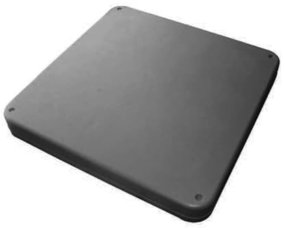 Century 36x36x3 Black Plastic Condenser Unit Pad or Equipment Pad- #18048B
