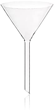 Glass Funnel short stem 100mm diameter