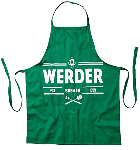 Werder Bremen SV Kochschürze Grillschürze Logo und Schriftzug