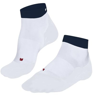FALKE herr Löparstrumpor RU4 Endurance Short M Sso bomull funktionellt material antiblåsning 1 par, Vit White 2002, 44-45