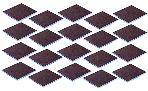 minkissy 20piezas Esponjas Esmeriladas De Limpieza Multifuncional Resistente Al Agua Desgaste para Cocina y Hogar Duraderas y Doble Cara Fácil De Usar y Eficaces Utensilios