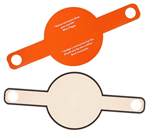 MOLUCKFU Fiberglas Backmatte Mit Langem Griff Lebensmittelecht Antihaftbeschichtet Hitzebeständig Für Ofen Und Backen Wiederverwendbar Und Leicht Zu Reinigen