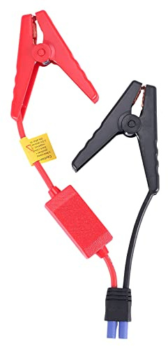 Orolotay Con Conector de Clavija EC5, Cable de Salto de BateríA de Emergencia, Pinzas de Cocodrilo, Clip para Arrancador de BateríA de Coche, Puente de Pinza de Cocodrilo