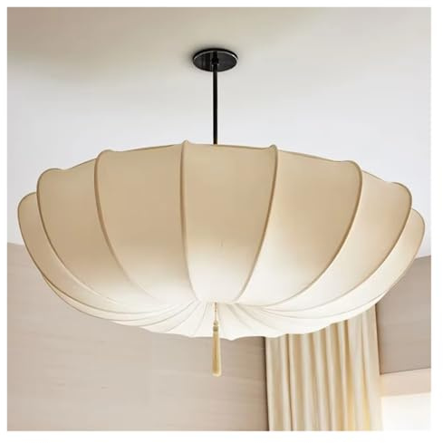 Luxury Fabric Pendant Light Art Deco Umbrella Chandelier Shop Living Room Hanging Lamps for Home and Decoration,Modern