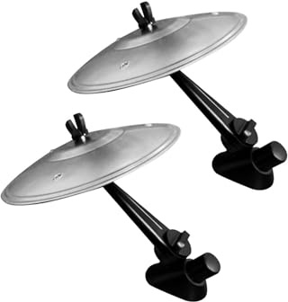 Platillo De Choque De Coche, Paquete de 2 Platillos De Batería Para Coche, Plato De Hierro Para Coches Fácil De Instalar Y Duradero, Platillos De Percusión Paras Coches Con Salida De Aire, Decoración