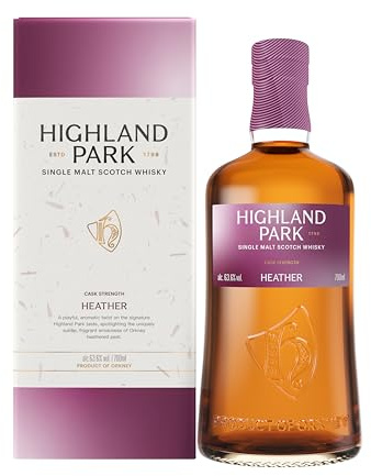 Highland Park Cask Strength Heather, Single Malt Scotch Whisky, mit Geschenkverpackung, 63.6 Prozent Vol, 0.7L