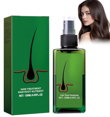 Spray De Croissance Des Cheveux, Spray Nourrissant, Hair Lotion, Hydrate et Lisse, Prévient la Chute des Cheveux, Renforce les Racines, Favorise la Repousse, Réduit les Frisottis et la Sécheresse