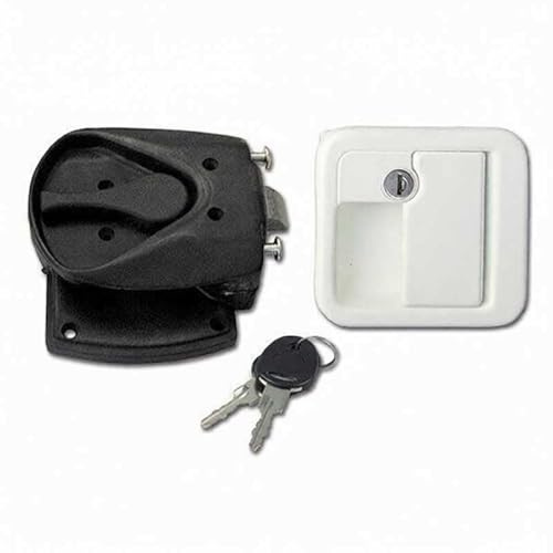 CR-MOESANCO Serratura 1059 completa bianca – porte camper M1 CEE