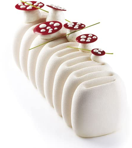 Pavoni KE022 Moule silicone bûche de noël noir