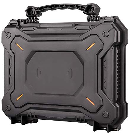OAREA 5L Airsoft Gun Safety Case with Foam Padded Pistol Camera Protective Case Waterproof Tactical Gun Pistol Hard Shell Box