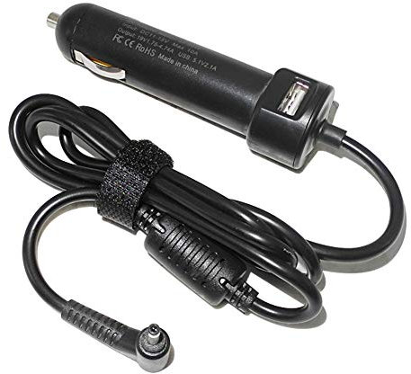 XITAIAN 65W 19V 3.0 * 1.1mm Adaptador Cargador Coche Reemplazo para Acer Ultrabook Iconia W700, W700P Aspire S5, S7