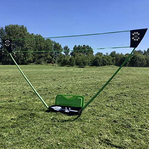 Sure Shot Quick Fit Badminton Set with Outdoor Shuttle