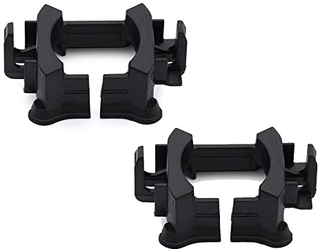 2 Stück HID H7 Scheinwerferlampen-Adapter Sockel Halter Halter Halter H7 Xenon Birne Cap Base Bracket Befestigungsclips für P.eugeot 208 MK1 508 MK1 2008 3008 5008, C.itroen C3 II III, C.itroen C5 III