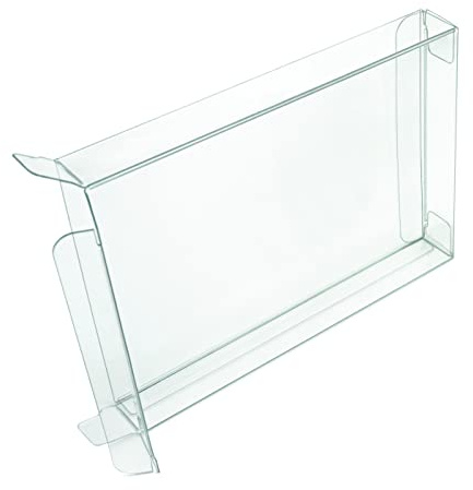 Reset Retro 10x Schutzhüllen für VHS Videokasetten im 0,5 mm starkem PET Material- Game protecors case - optimaler Schutz und praktische Aufbewahrung für Sammler (VHS groß 225 x 143 x 32 (mm))