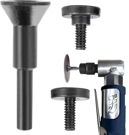 Set mandrino per montaggio disco da taglio,Kit mandrino per disco da taglio - Mandrino per utensile rotante per smerigliatrice in acciaio al carbonio per smerigliatrice,Mandrini per ruote da taglio co