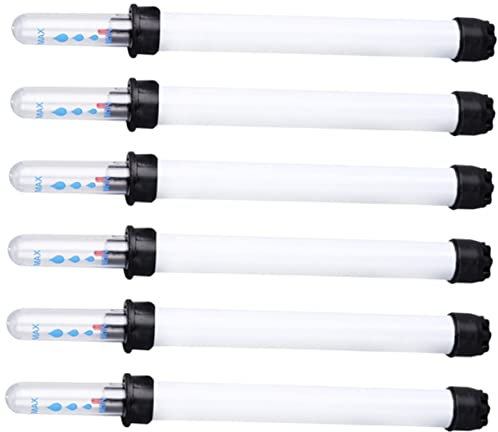 Supvox 6stücke Wasserstandsanzeige Für Blumentöpfe Wassertiefenmesser Wasserzähler Mit Schwimmer Klarer Anzeige Für Intuitive Anzeige Geeignet Für Garten Zimmerbepflanzung Und Gewächshaus