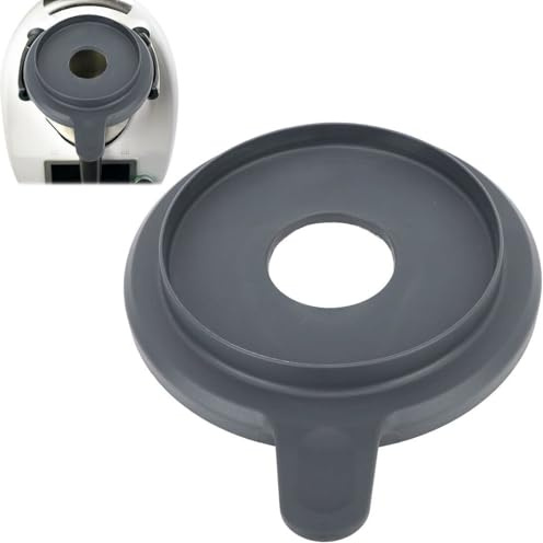Tapa/tapadera del vaso/jarra con junta de goma integrada, 1 Pieza Tapa Accesorios Compatible con Tm5 / Tm6, se Puede Instalar en Vaso batidora de Mano, Multicolor