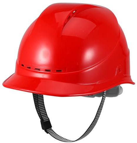 jojofuny Schutzhelm Für BAU Und Outdoor-Arbeiten Sicherheitskappe Mit Belüftung Aus Robuste Konstruktion Für Elektroarbeiten Und Heimwerkerprojekte