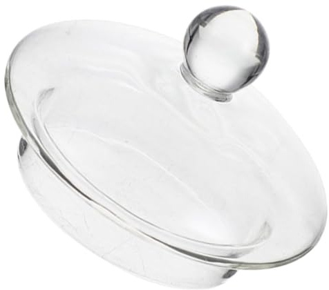 Gatuida Replacement Glass Tea Pot Lid for Household Use Fits Tea Kettles Glass Cover
