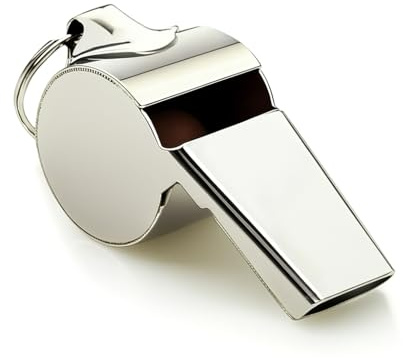 Sports Whistle with Lanyard Loud Crisp Whistles for Coaches Whistle