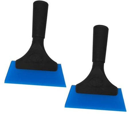 MUELODSIC Raschietto per Pellicole Adesive Auto 2 Pezzi in Pp Design Ergonomico e Versatile per Superfici in Vetro e Finestrini Auto per Oscuramento
