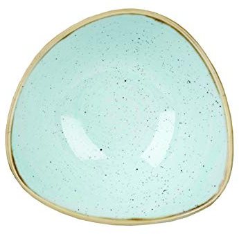 Churchill Stonecast -Triangle Bowl Schüssel- 26cl, Farbe wählbar (Duck Egg Blue)