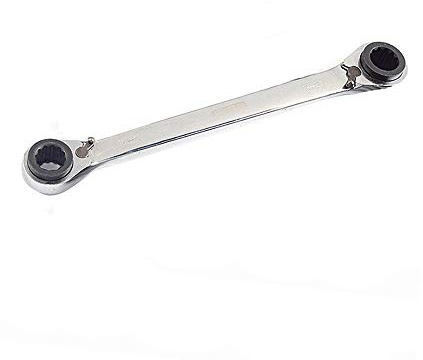 4 in 1 Reversible Ring Ratchet Spanner Double Twin Ended 8-11mm