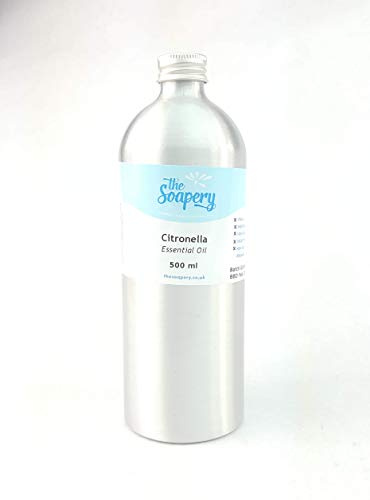 Huile essentielle de citronnelle 100 % pure et naturelle 500 ml