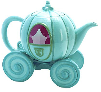 DISNEY Teapot Cinderella Carriage, Türkis