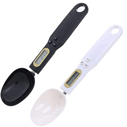 YXSH Portable LCD Digital Kitchen Scale Mini Pets Food Measuring Spoon Gram Electronic Spoon Weight Volumn Food Scale