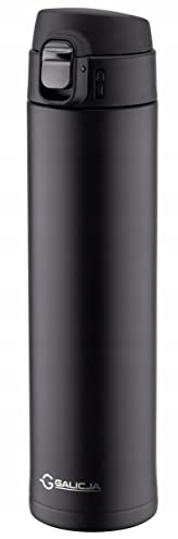 AzaliaDesign Gobelet isotherme avec fermeture en acier inoxydable Coffee to go 520 ml Mug isotherme to go Quentin (noir)