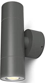 4lite Outdoor Up Down Wall Light (Graphite) IP54 Rated Exterior Wall Lamp - 4L2/2300-4Yr Guarantee