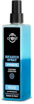 Crest - Bifasico Spray Hydrate - Spray Protettivo e Idratante per Capelli - Trattamento per capelli senza risciacquo - Idrata, Protegge, Ripara