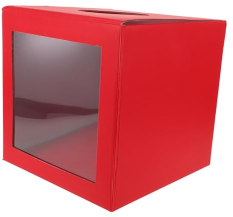Alipis Caja de Rifa Práctica y Duradera de Gran Capacidad de Cartón Resistente para Sorteos, Eventos y Actividades Festivas