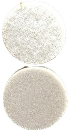 20 pezzi 1,2 pollici 30 mm floccaggio rotondo spugna abrasiva disco abrasivo gancio e anello per auto telefono lucidatura e rettifica, 500,600, 20 pezzi