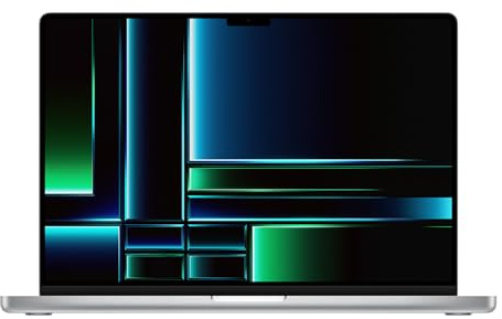 Apple MacBook Pro 2023, chip M2 Pro con CPU 11 core, GPU 19core (16 pollici, 16GB di RAM, 512 GB di Memoria SSD) (QWERTY Inglese) Argento (Ricondizionato)