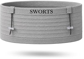 SWORTS Tube Run Belt I Seamless Jogging Lauftasche ohne Verschluss & Wenig Gewicht (Unisex Laufgürtel Marathon)