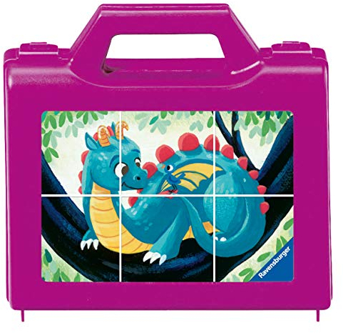 Ravensburger Kinderpuzzle - 05139 Fantastische Wesen - Würfelpuzzle mit 6 Teilen, Puzzle für Kinder ab 3 Jahren