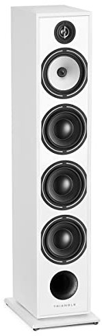 Triangle - BOREA BR09 Hi-Fi Floorstanding Speakers - Power handling 170W - Efficiency 92 dB/W/m - 16cm drivers - Versatile Music and Home Cinema - 206 x 1095 x 314 mm - White (Piece)