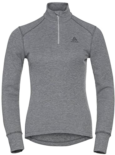 Odlo Damen Active Warm Half Zip Longsleeve Langarm Unterhemd Funktionsunterhemd